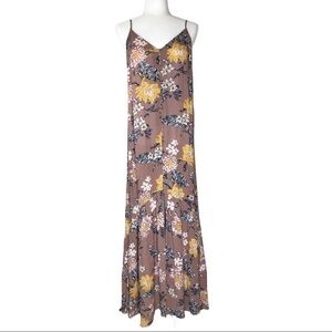 Easel Floral Maxi Dress Sz Sm